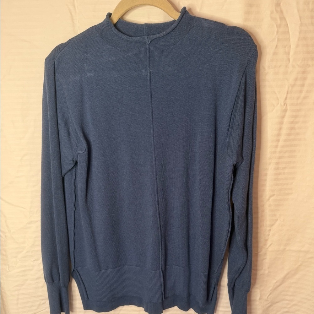 NWOT Women's Soft Blue Sweater Large  Top & Pants